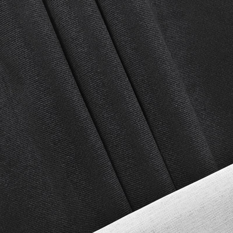 Enrolado Tecidos - tecido-suede-preto-liso-veludo